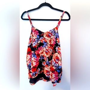 Torrid Floral Sophie spaghetti strap top